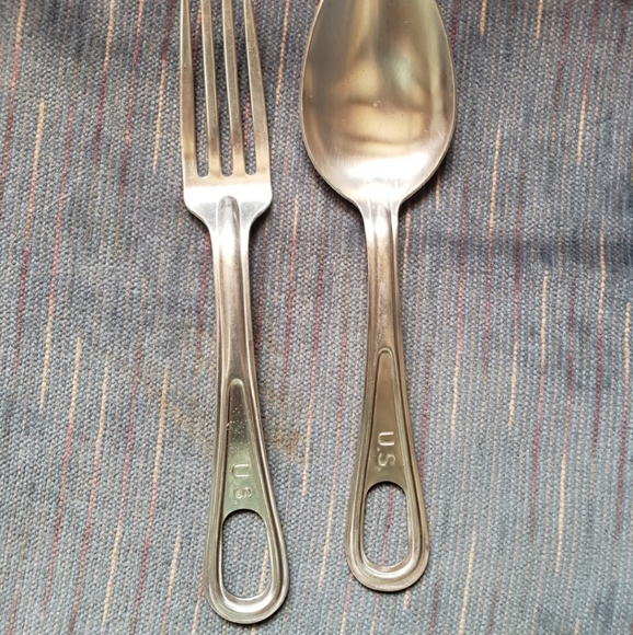 US Military spoon and fork - Picture 5 of 5